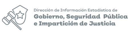 Icono de la dirección de información estadística de Gobierno, Seguridad pública e impartición de justicia.