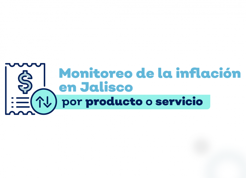 Monitoreo de la inflación en Jalisco por producto o servicio