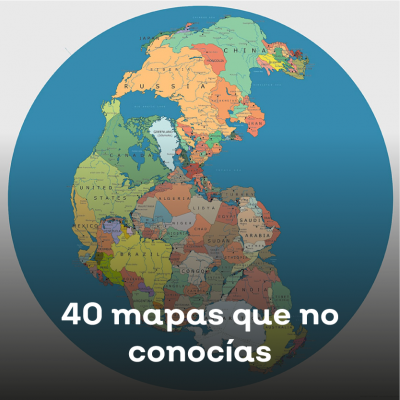 40 mapas que no conocías