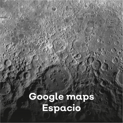 Google maps espacio