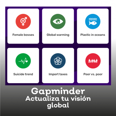 Gapminder, actualiza tu visión global