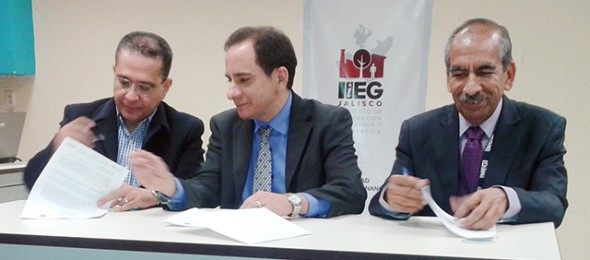 Firma de Acuerdo de Cooperación Técnica IIEG, Banco Mundial e INEGI